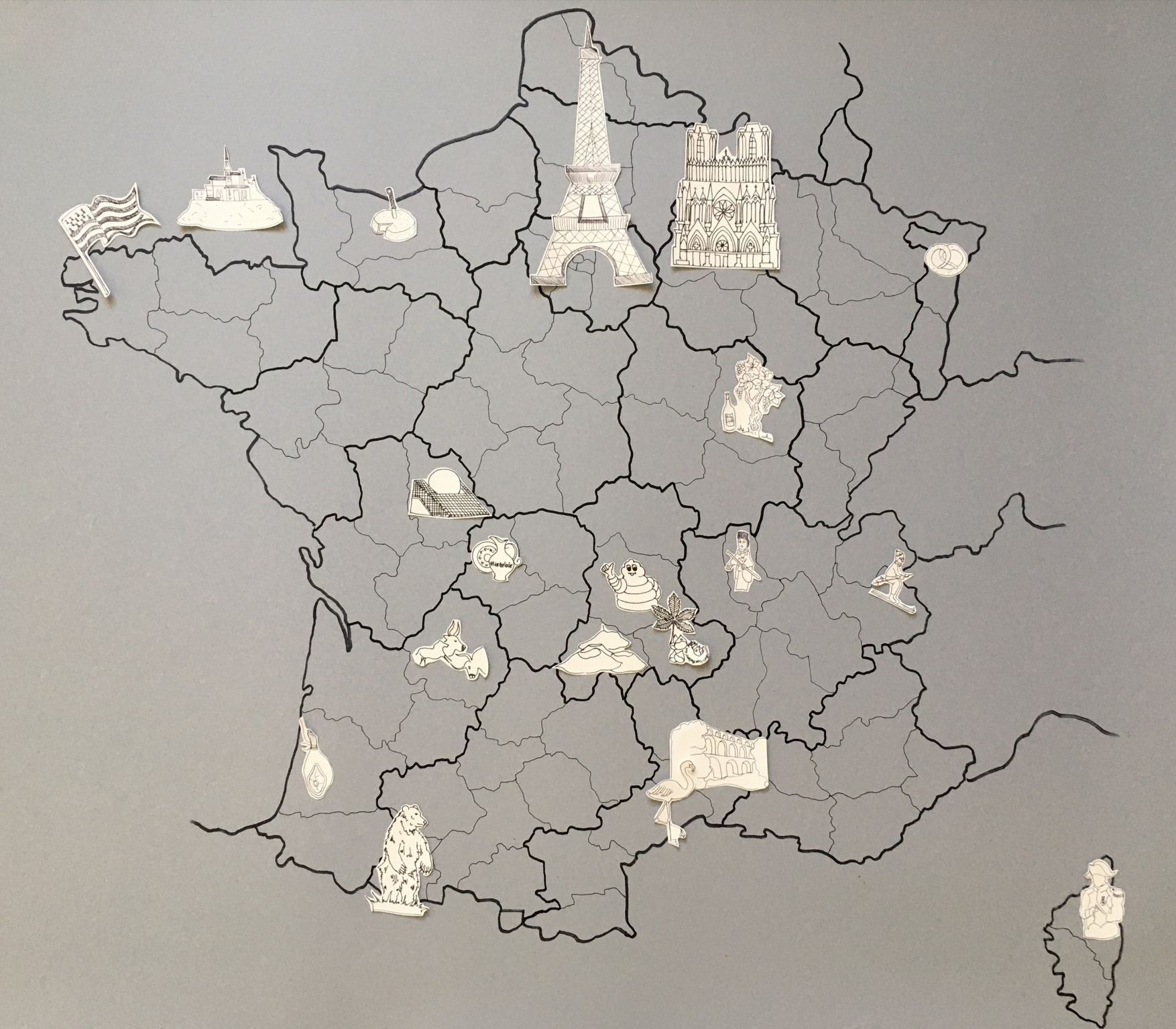 carte de france atelier petula green carte de france atelier petula green