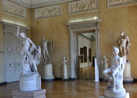 salle des statues, musée des beaux arts de Dijon