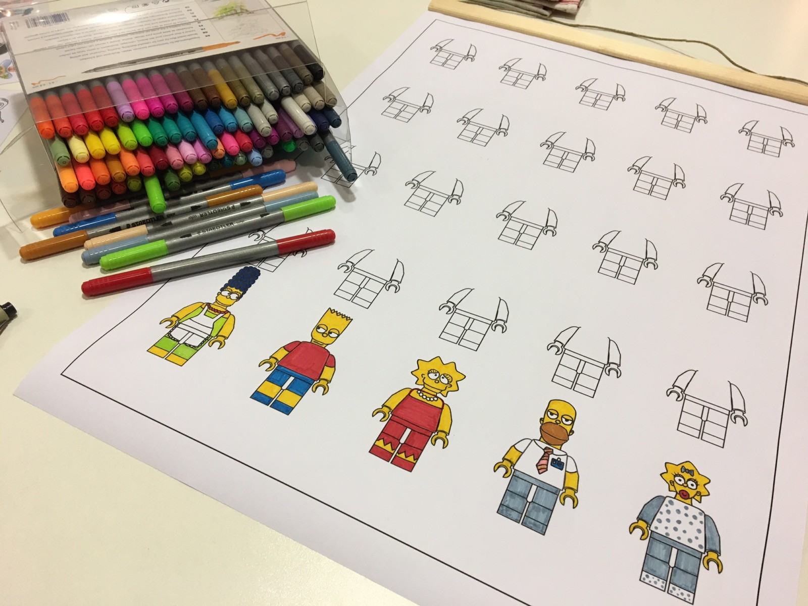 affiche lego atelier petula green