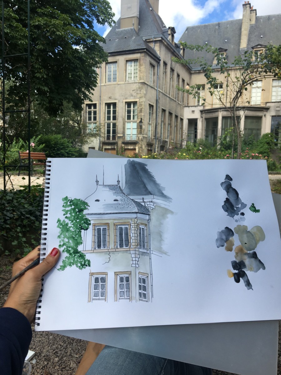 cours de dessin atelier petula green