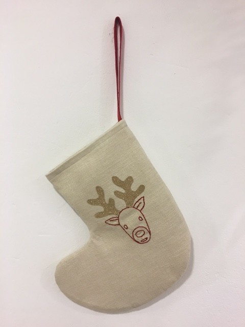 CHAUSSETTE DE NOEL ATELIER PETULA GREEN