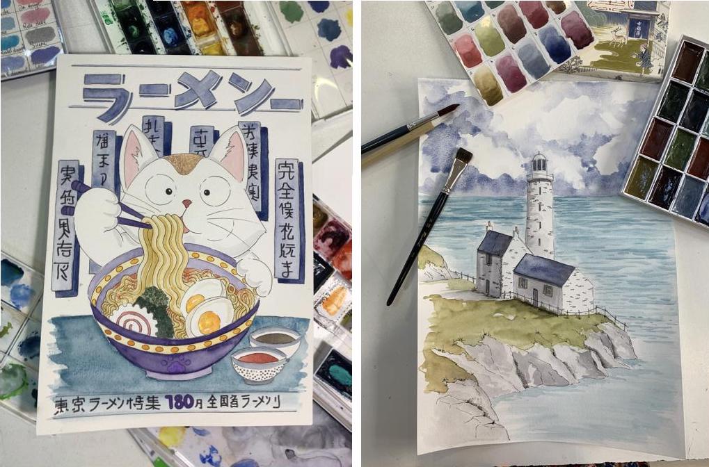 aquarelle 1 OU 2